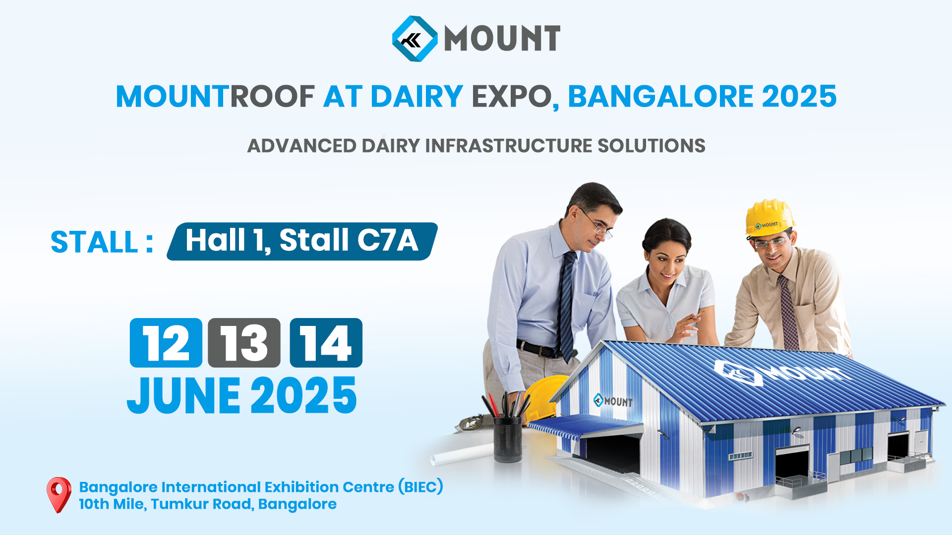 MountRoof at Dairy Expo, Bangalore 2025