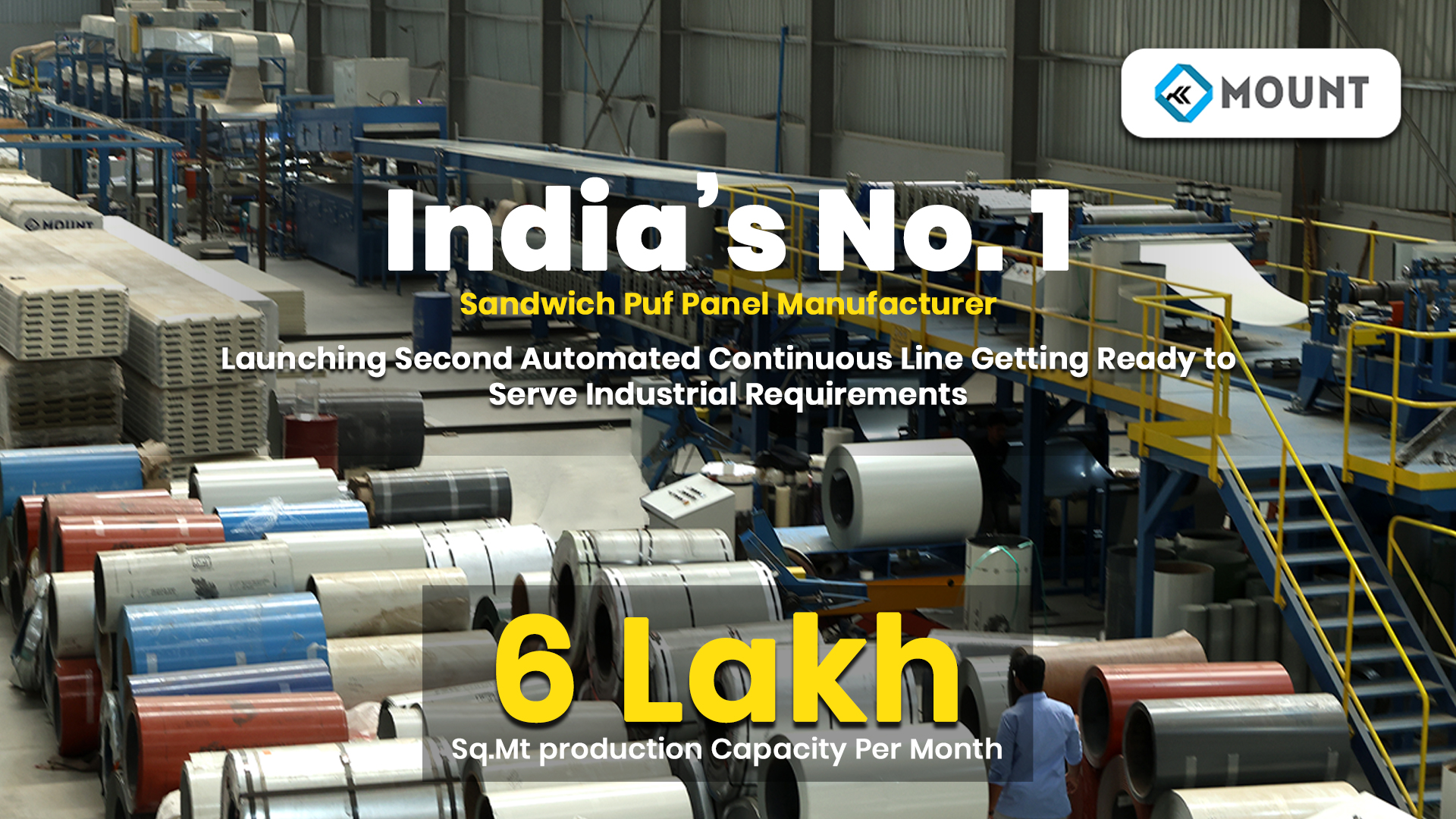 India's No.1 Sandwich PUF Panel Manufacturer