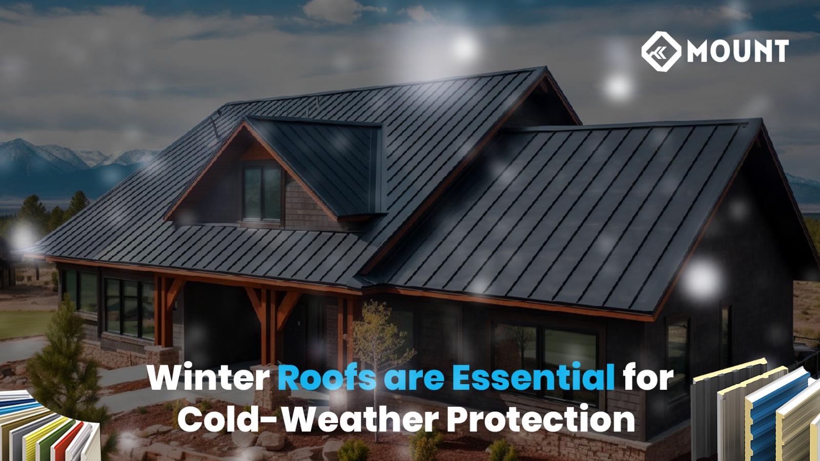 PUF Roofing Panels: Winter