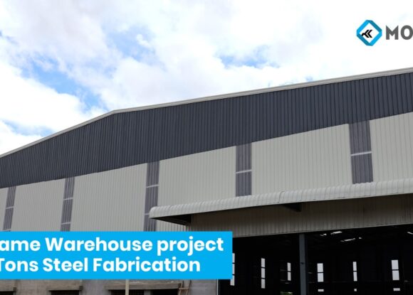 Inside Our Latest Mezzanine Concept A-Frame Warehouse Project in Devanahalli: 60,000 SQFT & 250 Tons Steel Fabrication