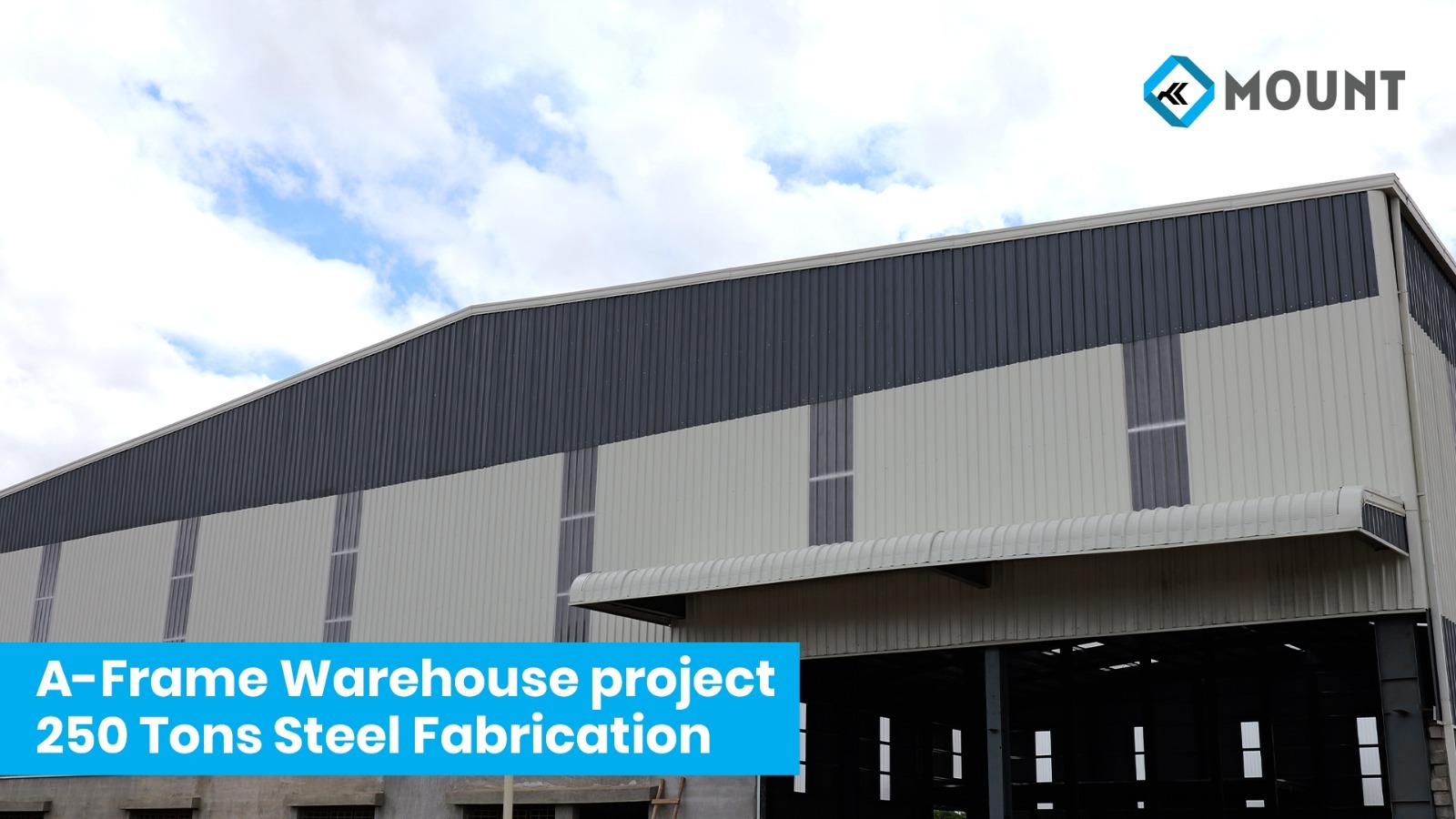 Latest Mezzanine Concept A-Frame Warehouse Project in Devanahalli
