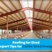 PUF Panels Roofing for Agricultural Applications