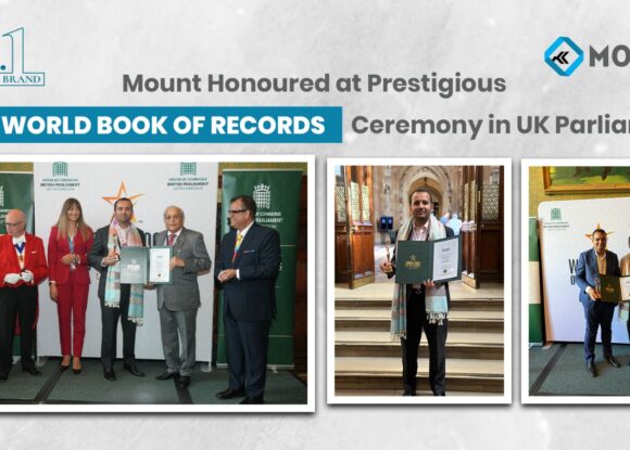 Mount Honoured at Prestigious World Book of Records Ceremony in UK Parliament