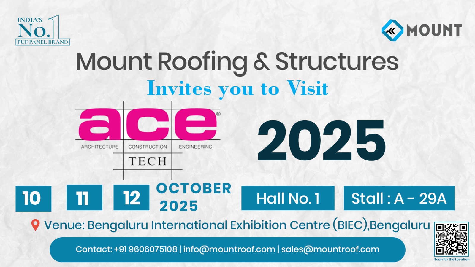 ACETECH Expo Bangalore 2025