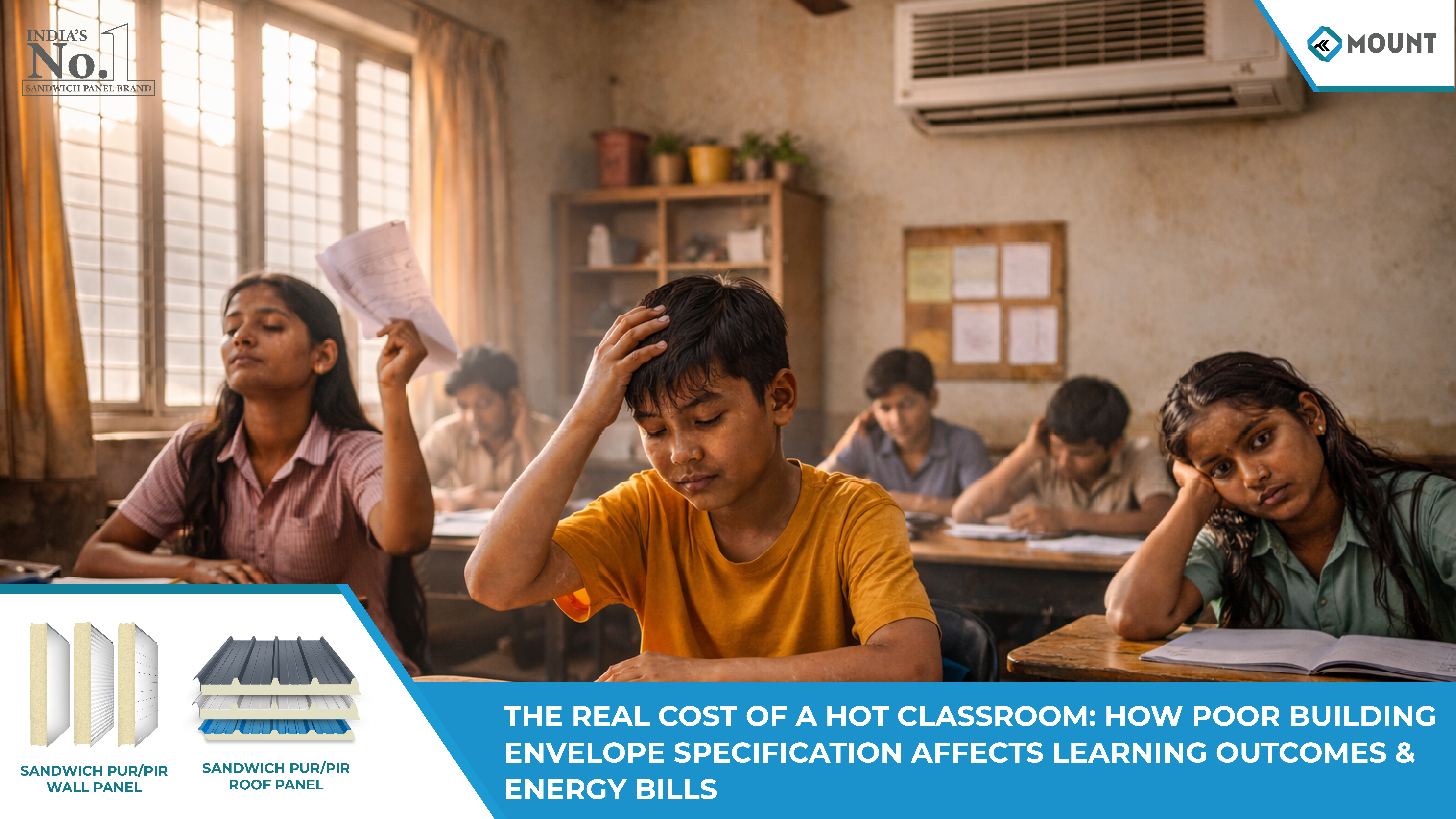 The Real Cost of a Hot Classroom: How Poor Building Envelope Specification Affects Learning Outcomes and Energy Bills