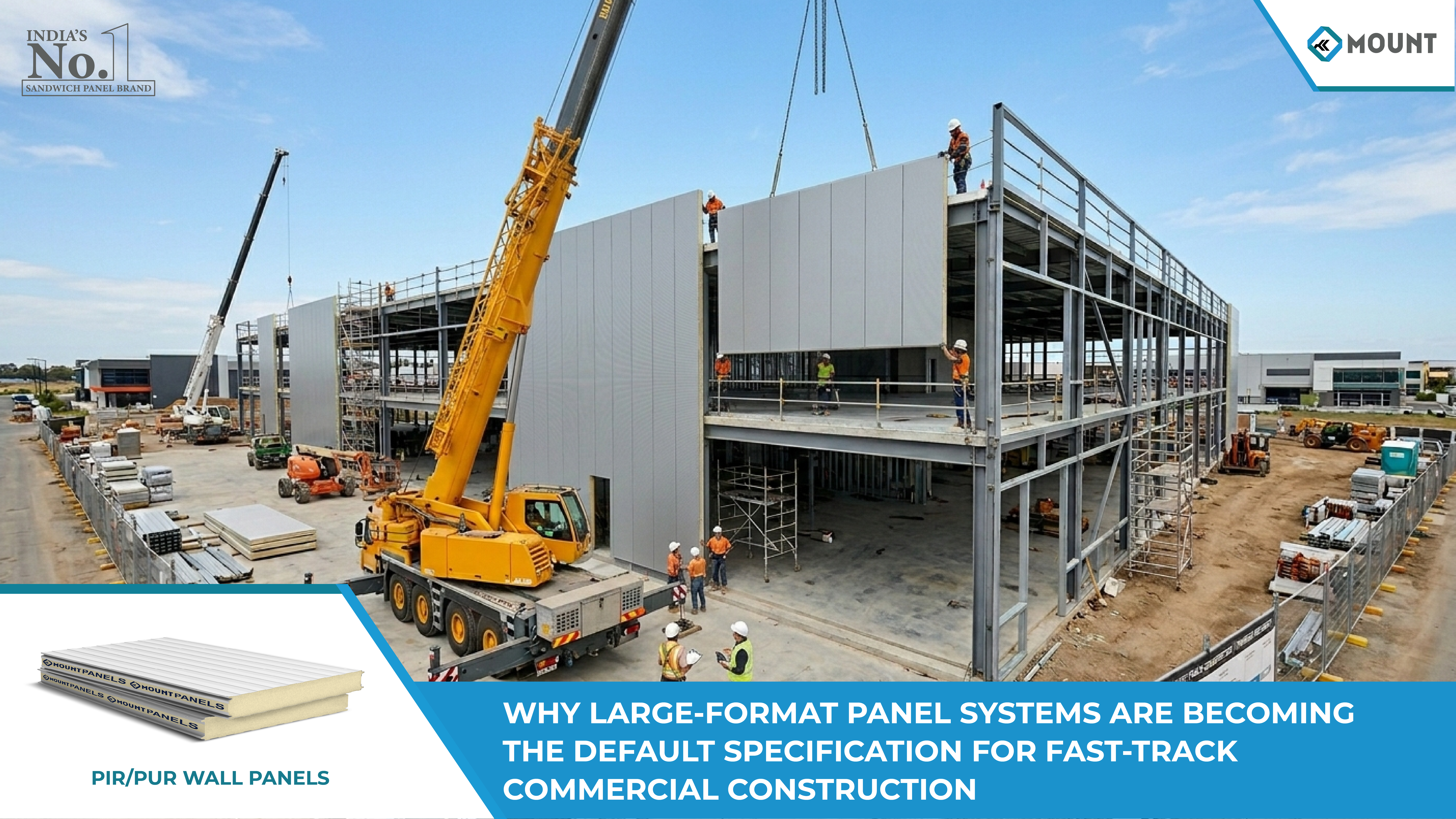 Why Large-Format Panel Systems Are Becoming the Default Specification for Fast-Track Commercial Construction