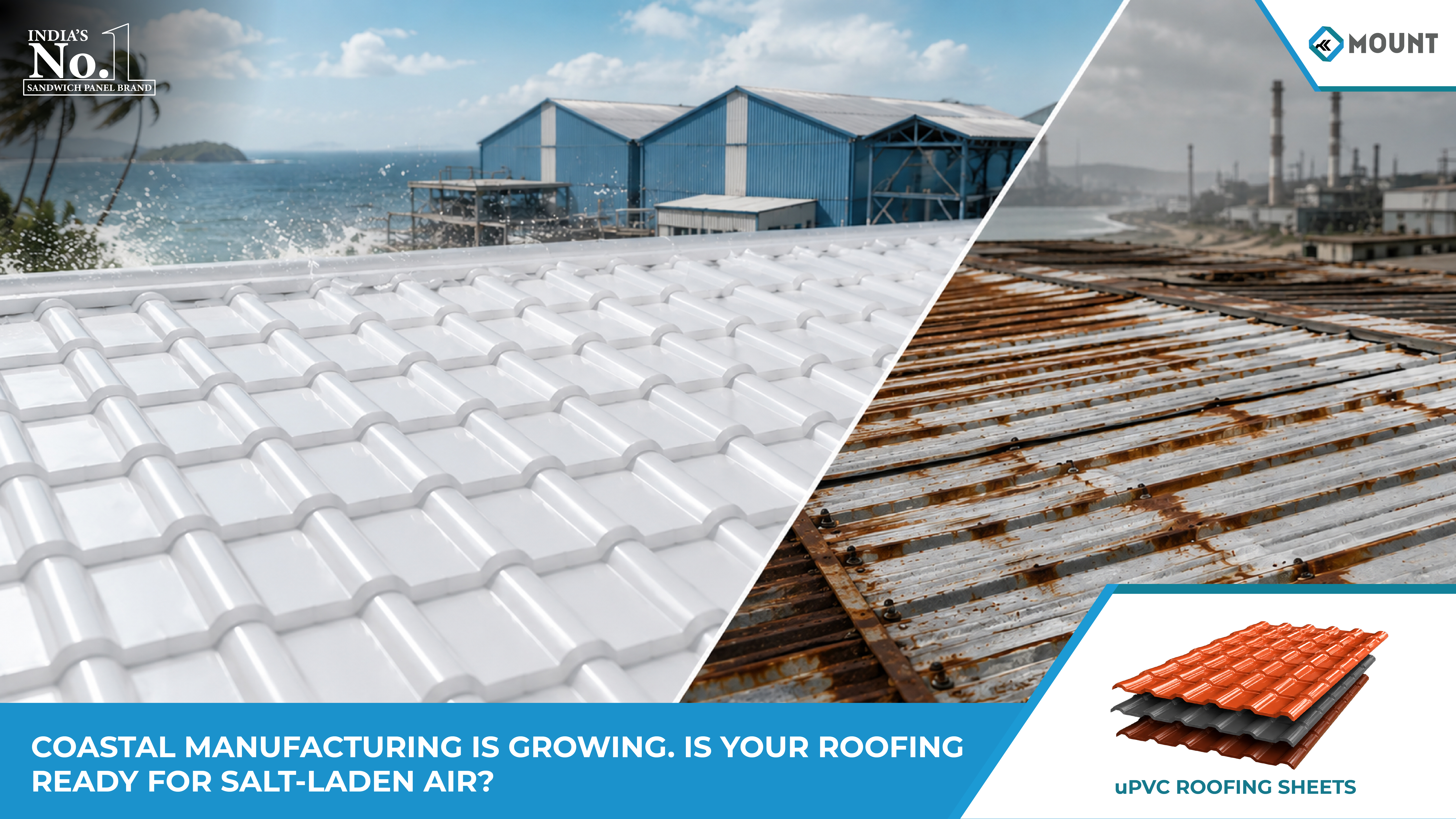 Coastal Manufacturing Is Growing. Is Your Roofing Ready for Salt, Laden Air?