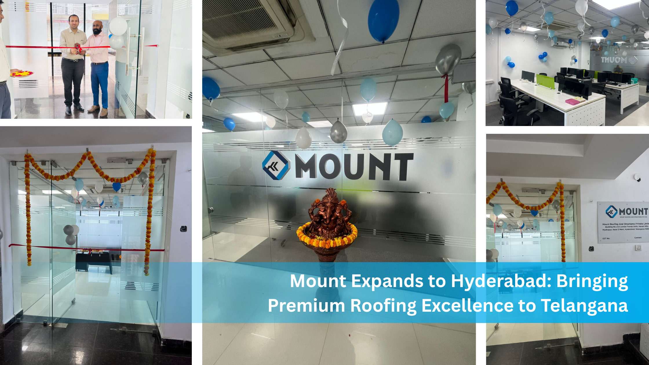 Mount Expands to Hyderabad: Bringing Premium Roofing Excellence to Telangana