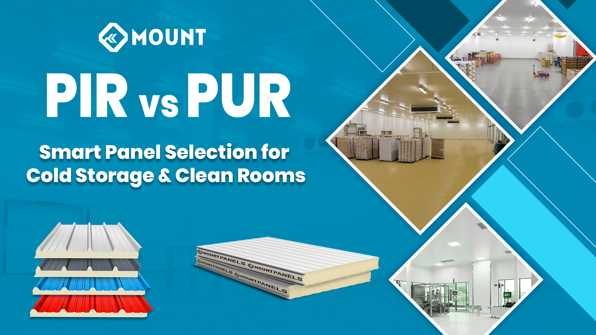 PIR vs PUR: Smart Panel Selection for Cold Storage & Clean Rooms