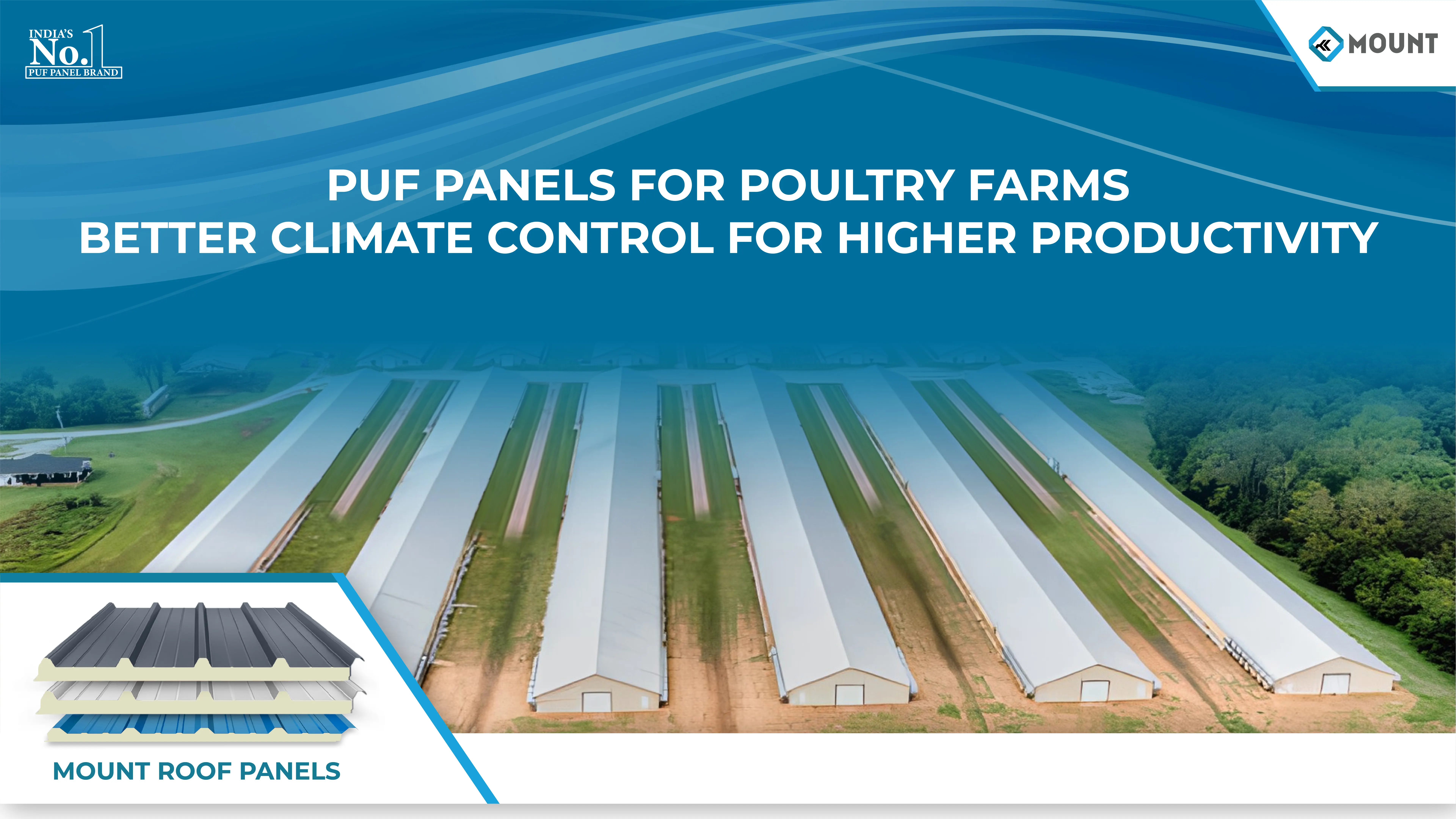 PUF Panels for Poultry Farms – Better Climate Control for Higher Productivity