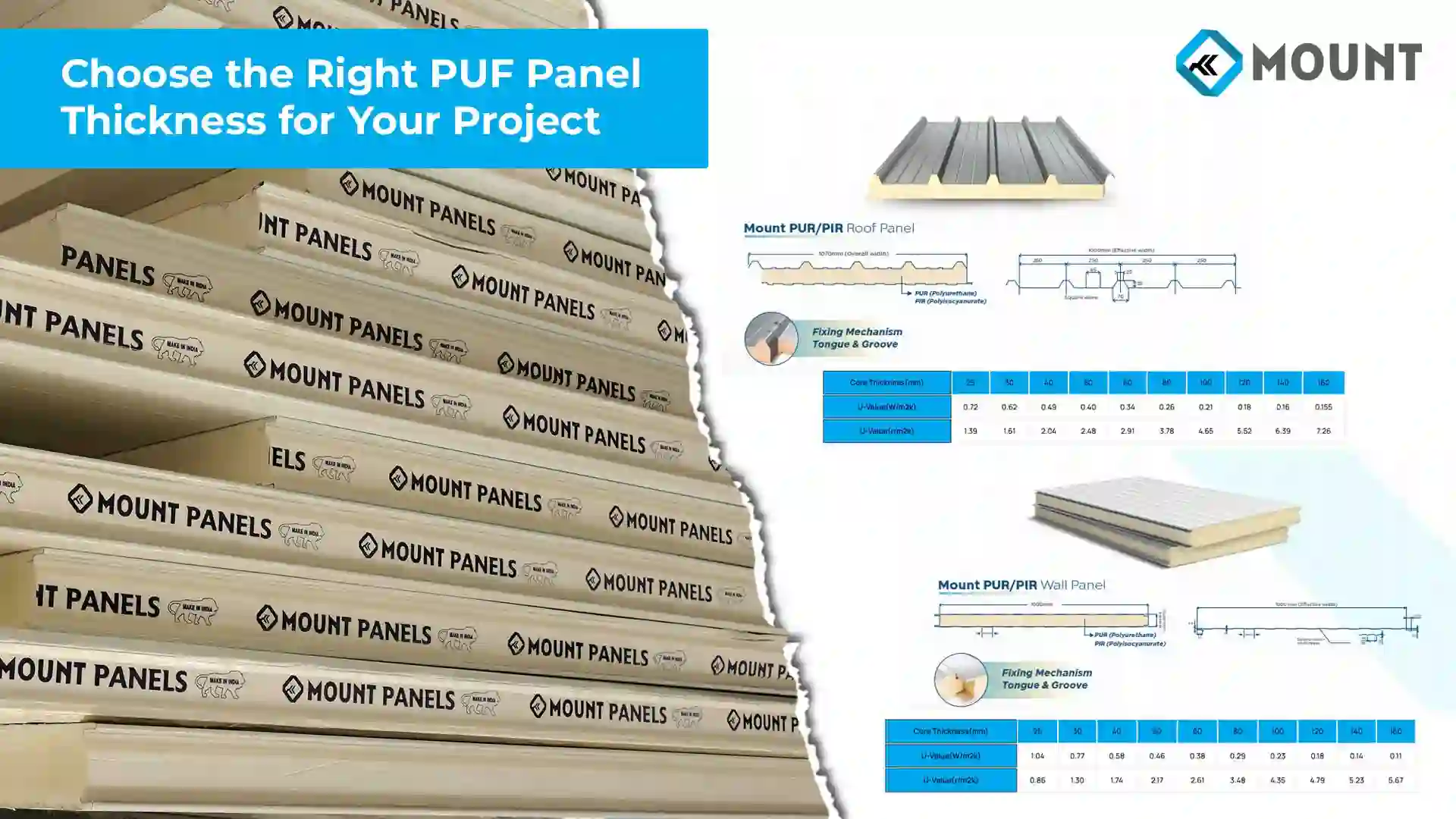 How to Choose the Right PUF Panel Thickness for Your Project