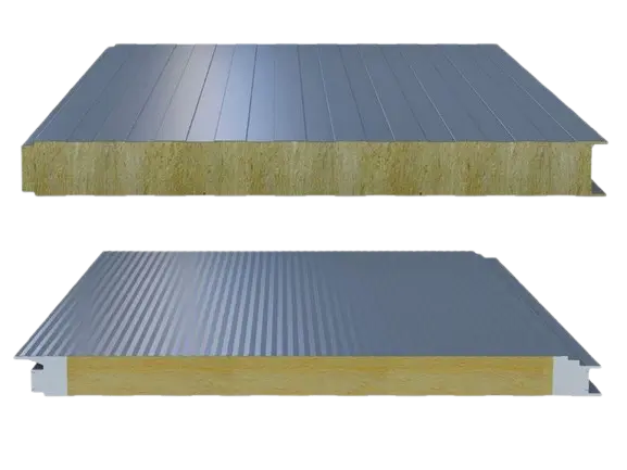 Rockwool sandwich wall panels