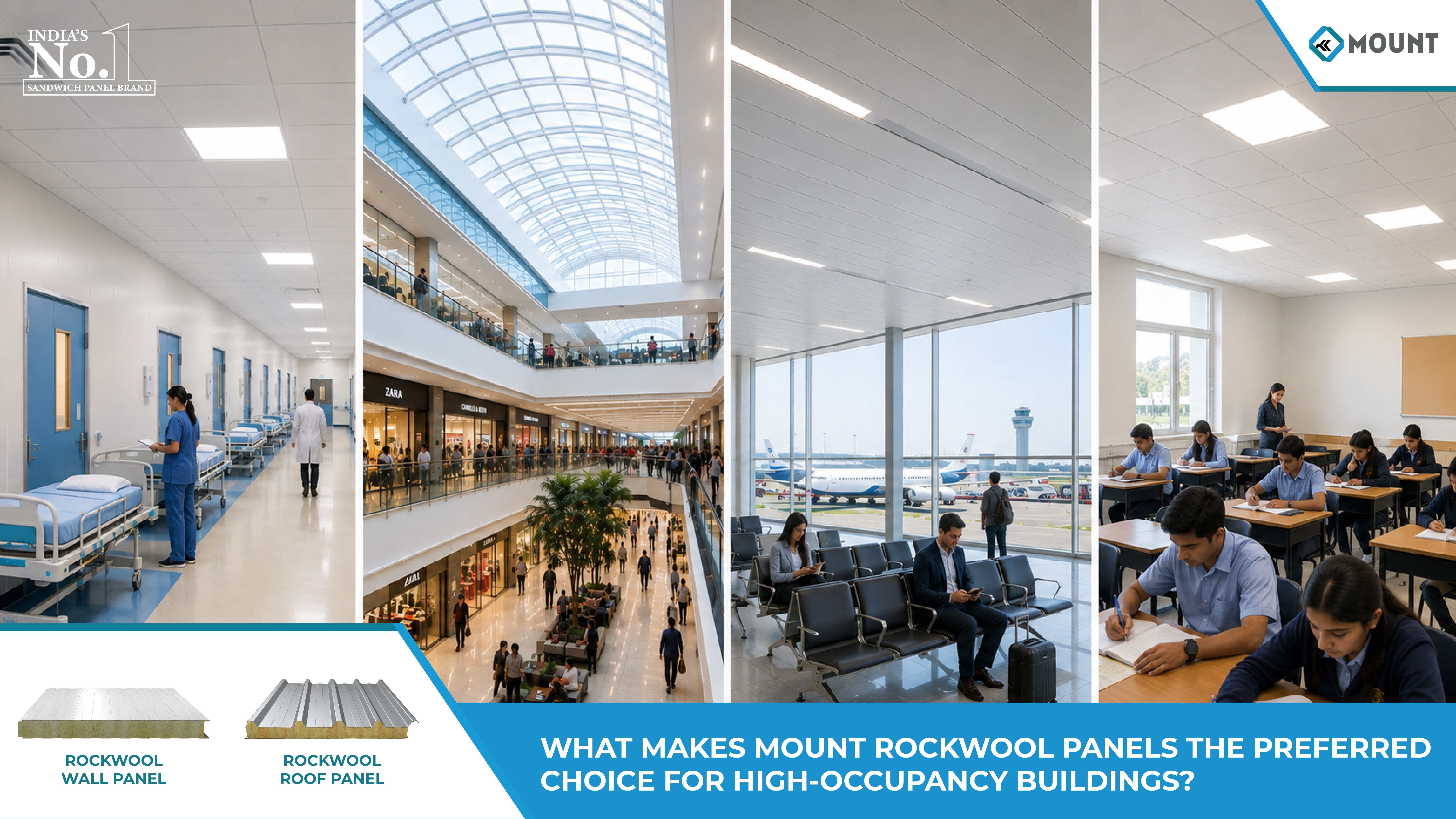 What Makes Mount Rockwool Panels the Preferred Choice for High-Occupancy Buildings?