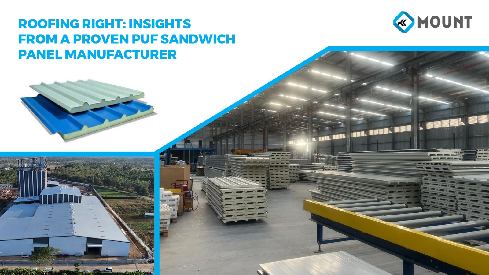 Roofing Right: Insights from a Proven PUF Sandwich Panel Manufacturer