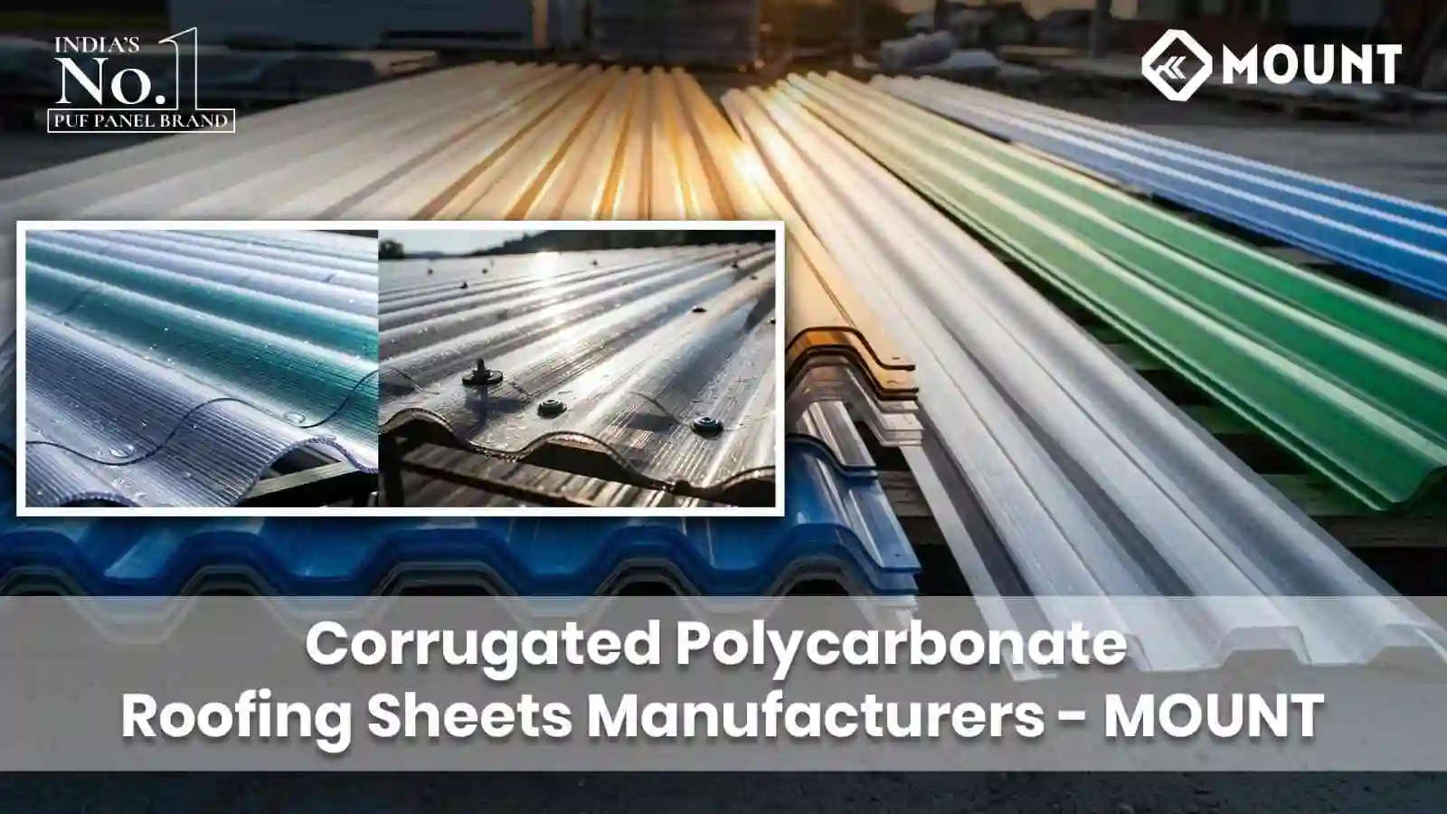 Corrugated Polycarbonate Roofing Sheets manufacturers – MOUNT