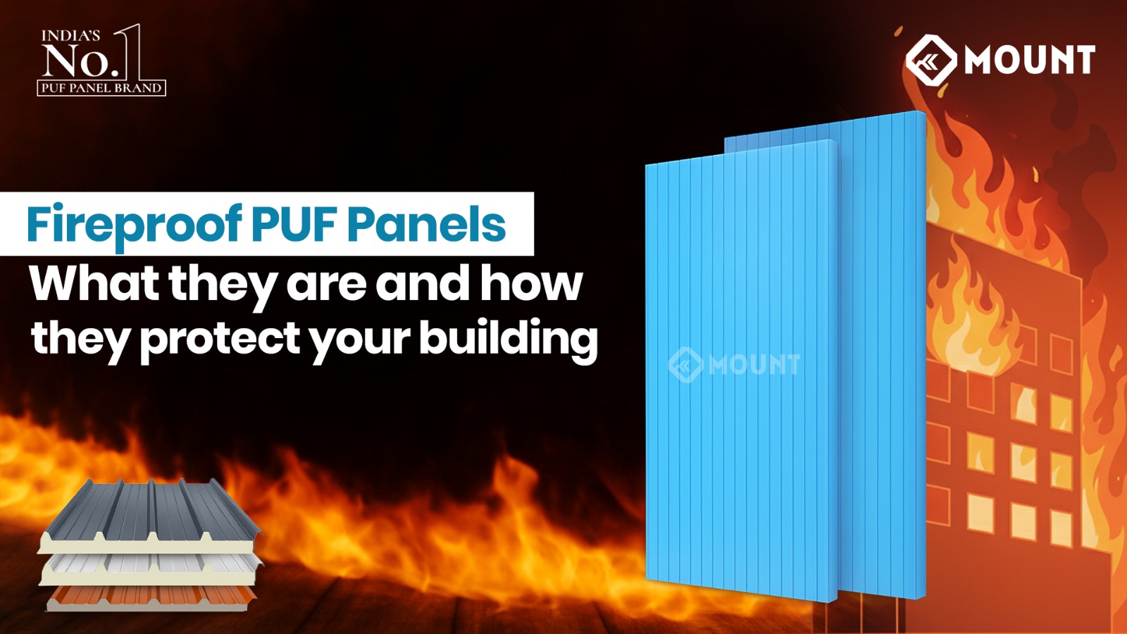 Fireproof PUF Panels: What They Are and How They Protect Your Building