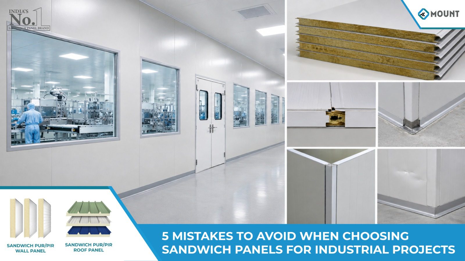 5 Mistakes to Avoid When Choosing Sandwich Panels for Industrial Projects