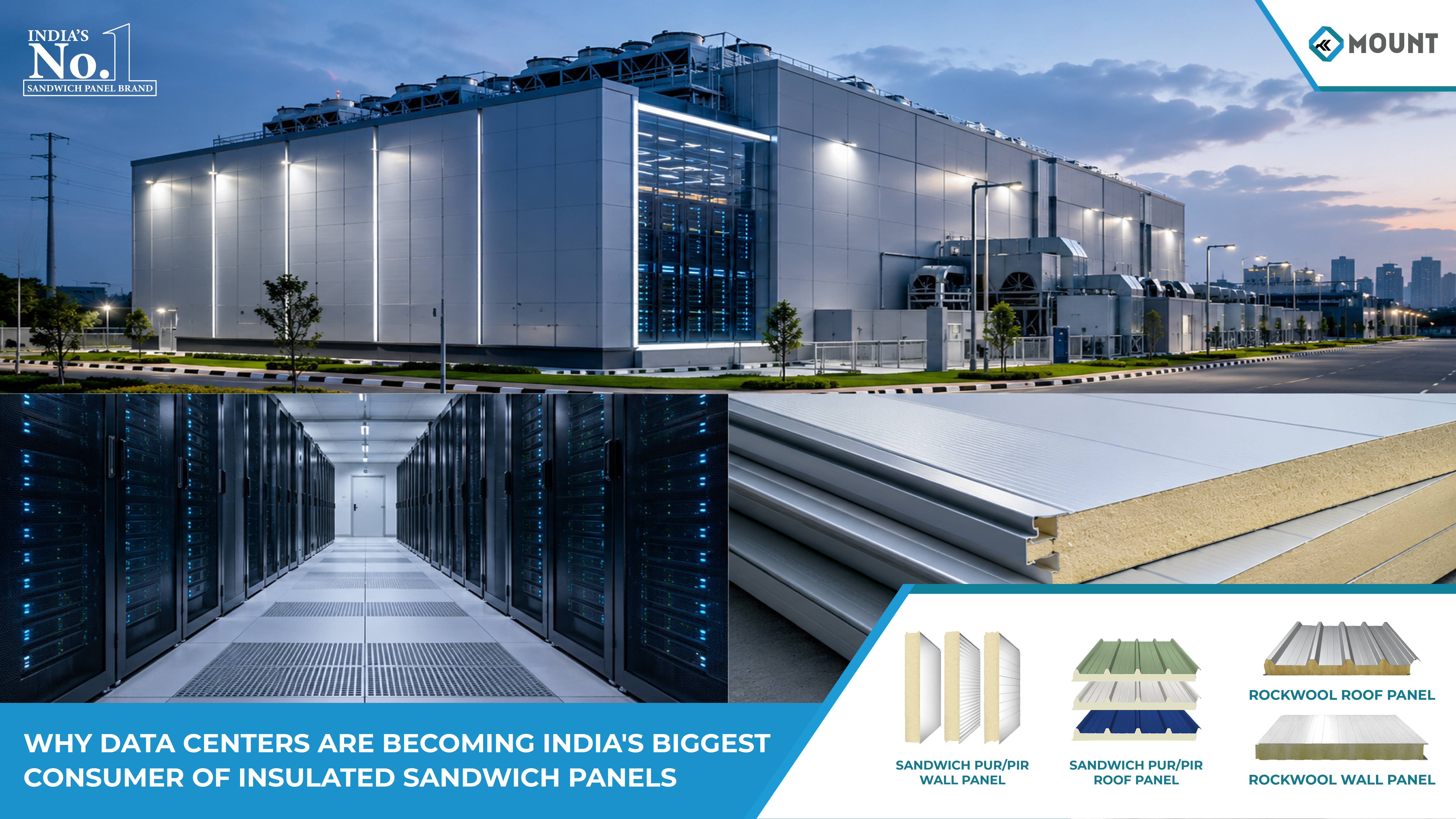 Why Data Centers Are Becoming India’s Biggest Consumer Of Insulated Sandwich Panels