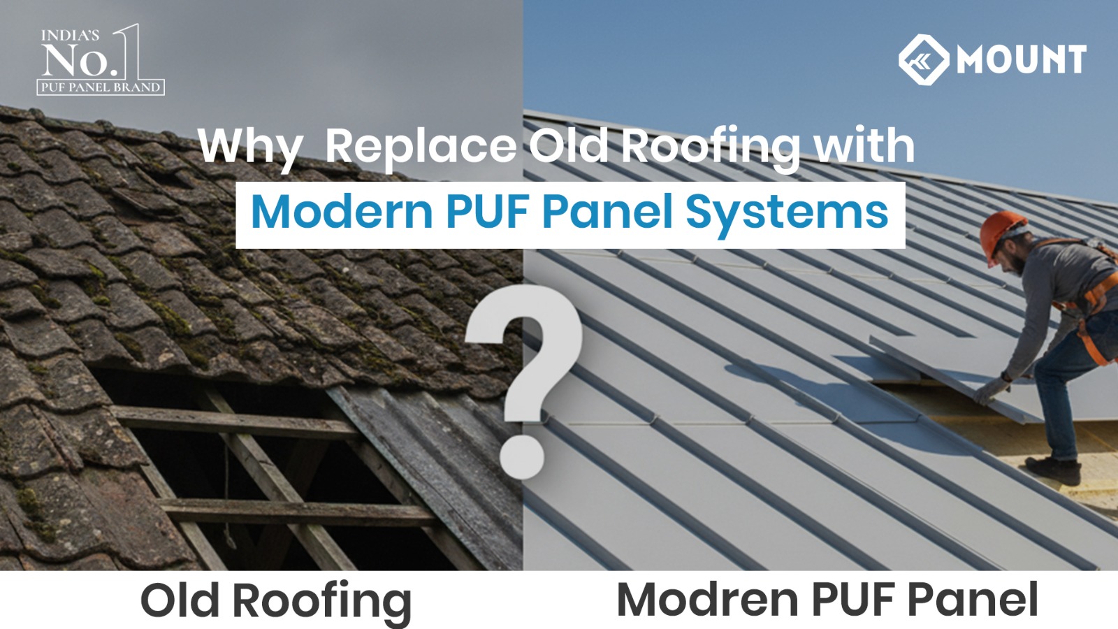 Why Replace Old Roofing with Modern PUF Panel Systems