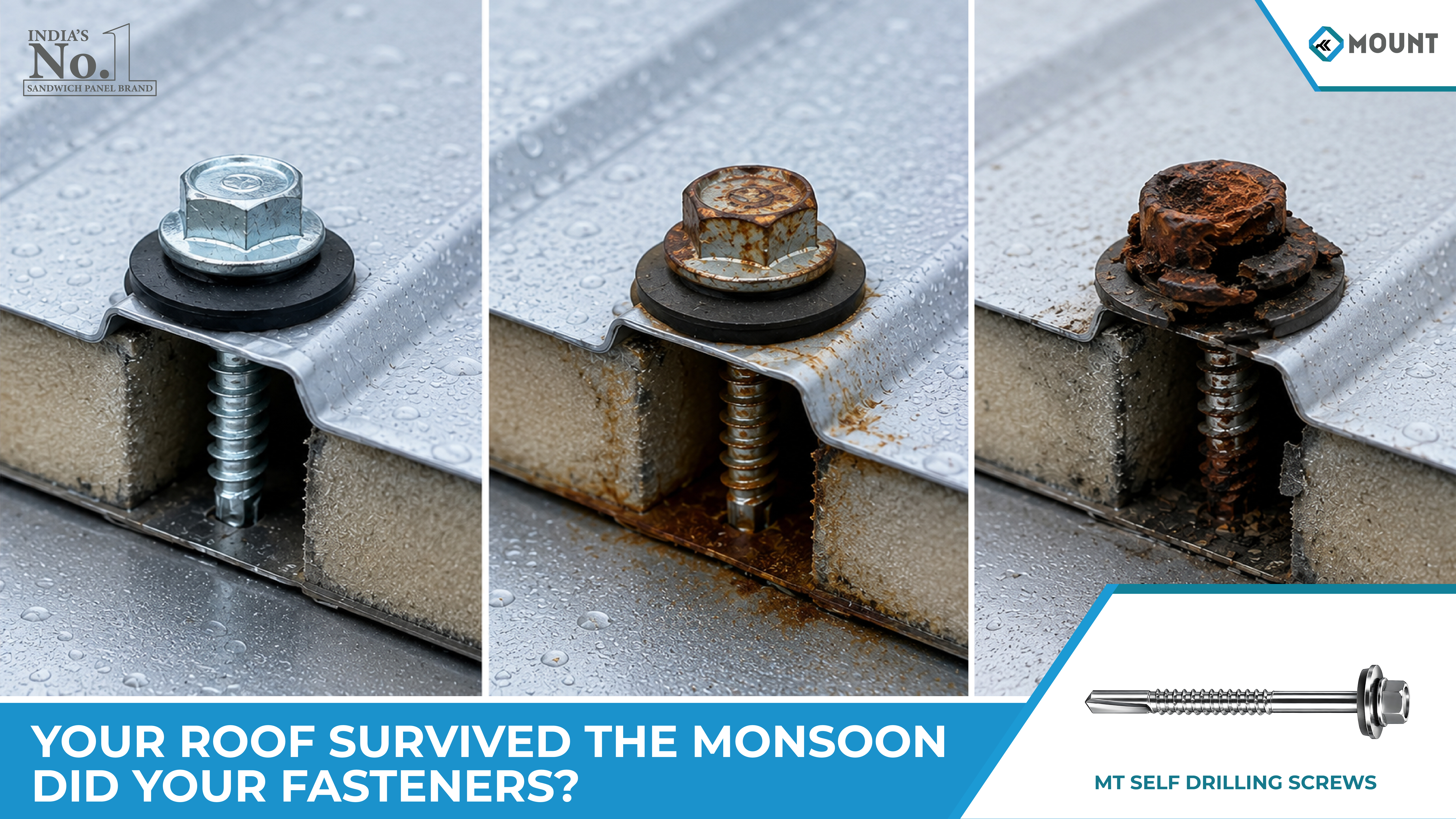 Your Roof Survived the Monsoon. Did Your Fasteners?