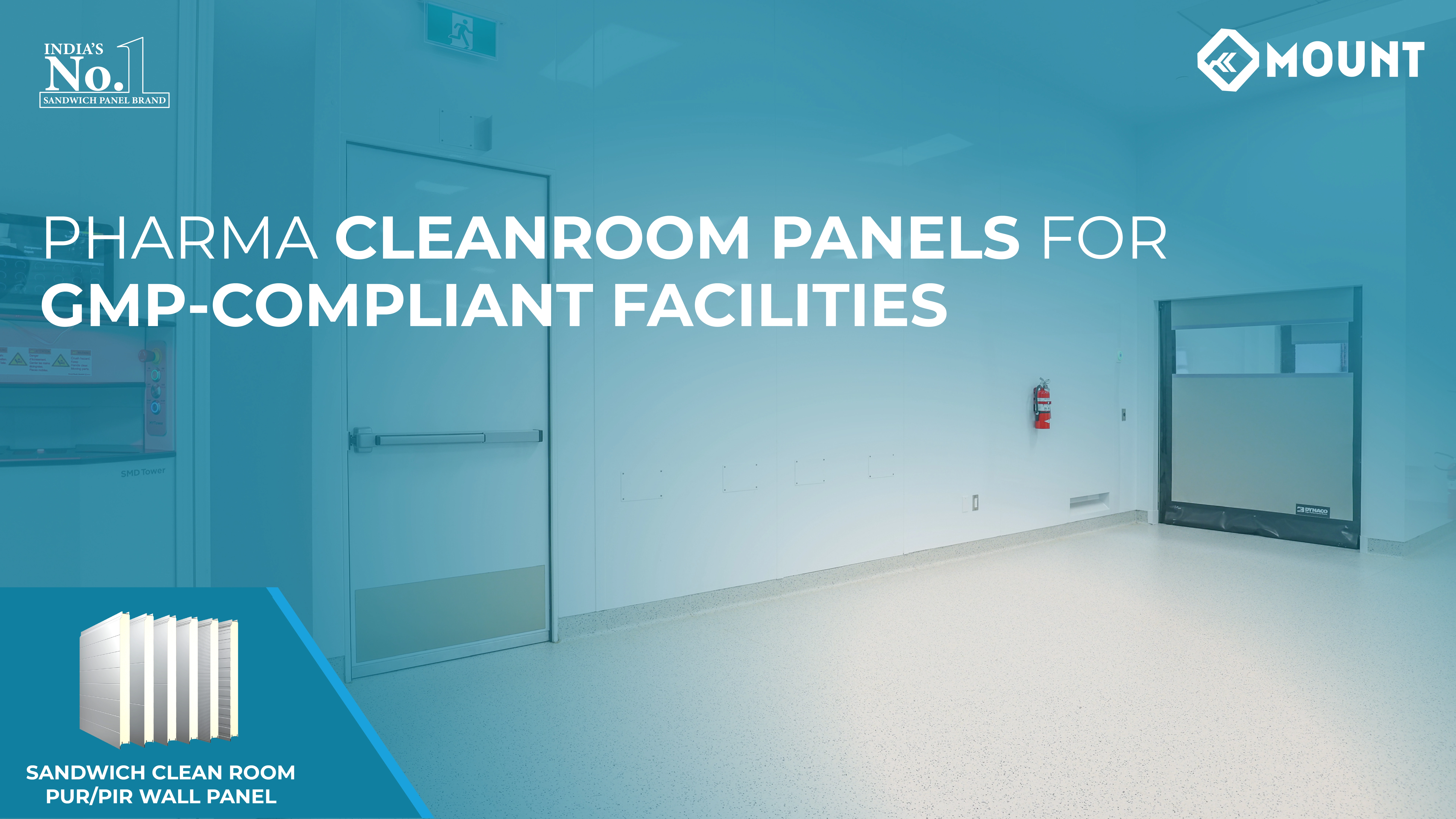 Pharma Cleanroom Panels for GMP-Compliant Facilities