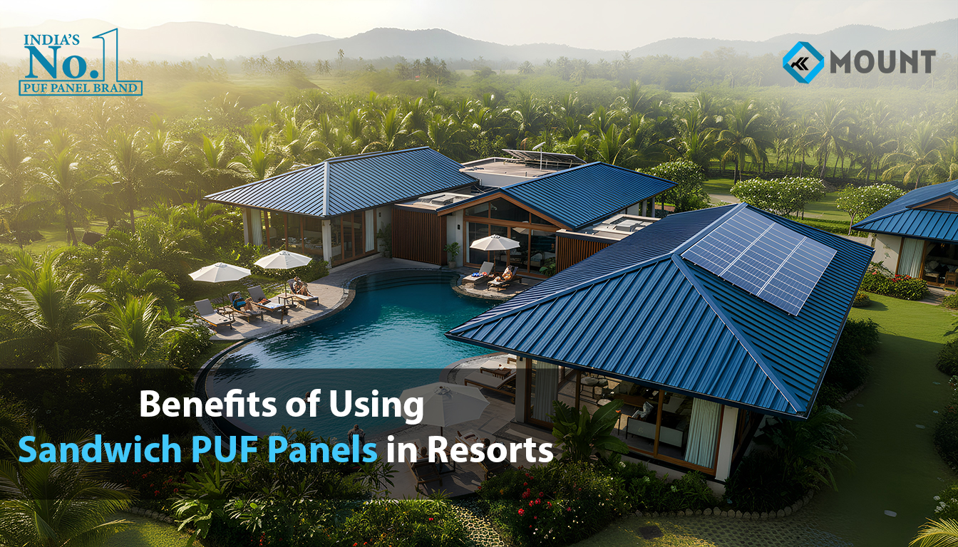 Benefits of Using Sandwich PUF Panels in Resorts