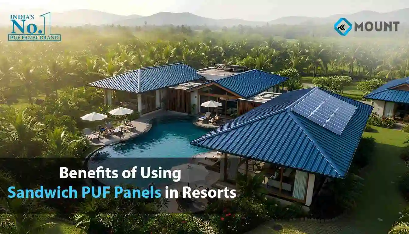 Benefits of Using Sandwich PUF Panels in Resorts