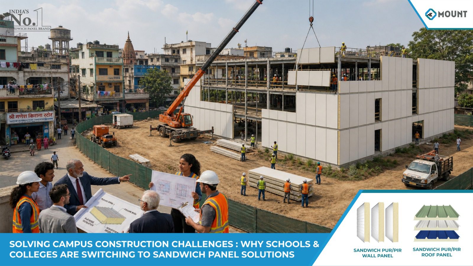 Rethinking Educational Infrastructure: Why Sandwich Panels Are the Future of School and College Construction