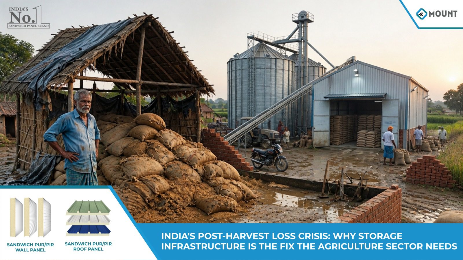 India’s Post-Harvest Loss Crisis: Why Storage Infrastructure Is the Fix the Agriculture Sector Needs